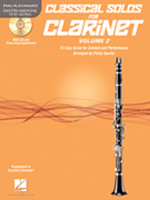 Classical Solos for Clarinet, Vol. 2 - 15 Easy Solos for Contest and Performance [HL:121138]