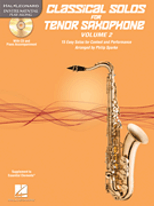 Classical Solos for Tenor Saxophone, Vol. 2 - 15 Easy Solos for Contest and Performance [HL:121141]