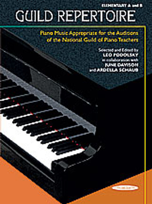 Guild Repertoire: Piano Music Appropriate for the Auditions of the National Guild of Piano Teachers, Elementary A & B [Alf:00-0639]