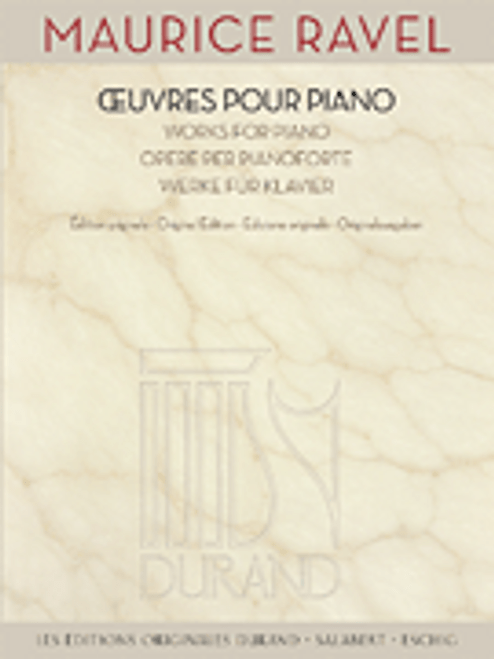 Ravel, Works for Piano [HL:50565775]