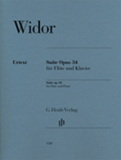 Widor, Suite Op. 34 For Flute And Piano [HL:51481218]