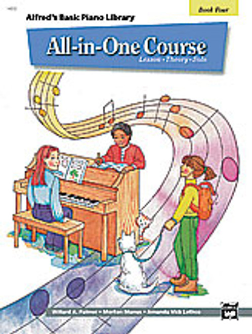 Alfred's Basic All-in-One Course, Book 4 [Alf:00-14512]
