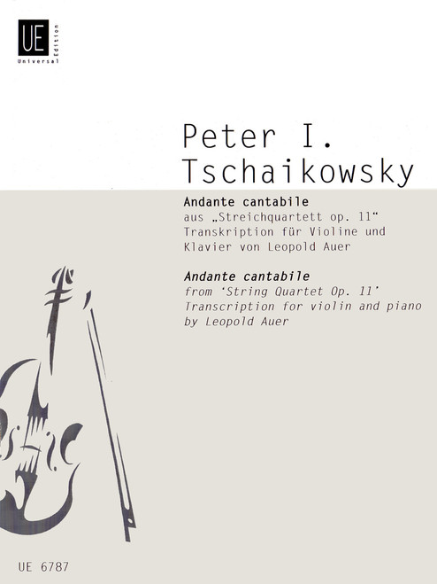 Tchaikovsky, Andante Cantabile [CF:UE006787]