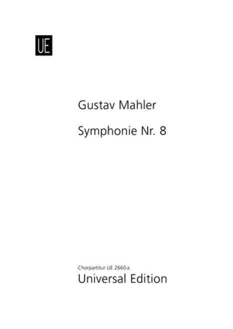 Mahler, Symphony No.8 [CF:UE002660A]