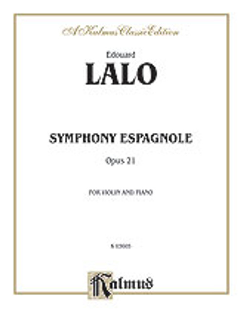 Lalo, Symphony Espagnole, Op. 21 [Alf:00-K03605]