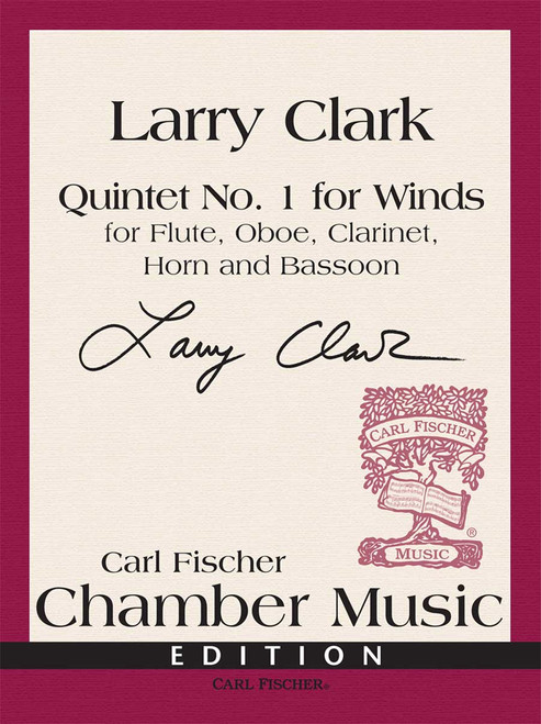 Clark, Quintet No. 1 for Winds [CF:WE8]