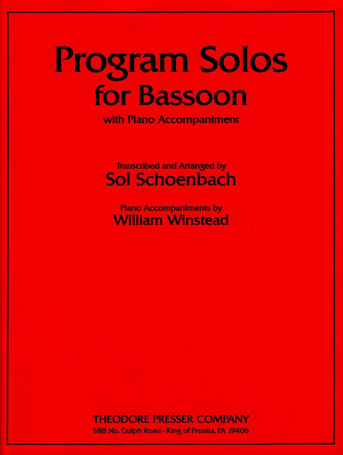 Program Solos for Bassoon [CF:114-40211]