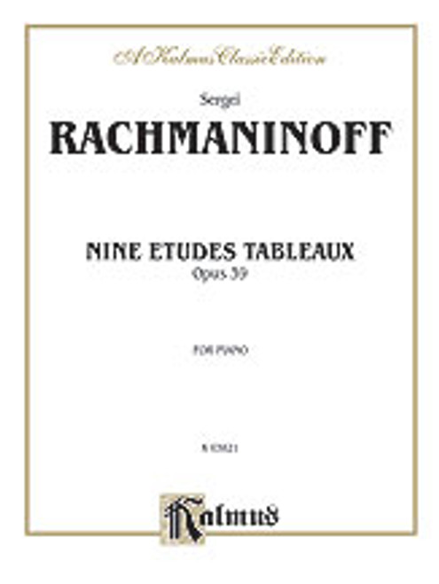 Etudes Tableaux, Opus 39 [Alf:00-K03821]