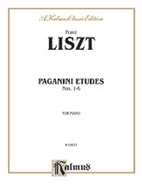Liszt, Paganini Etudes [Alf:00-K03637]