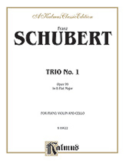 Schubert, Trio No. 1 in B-Flat Major, Op. 99 [Alf:00-K09622]