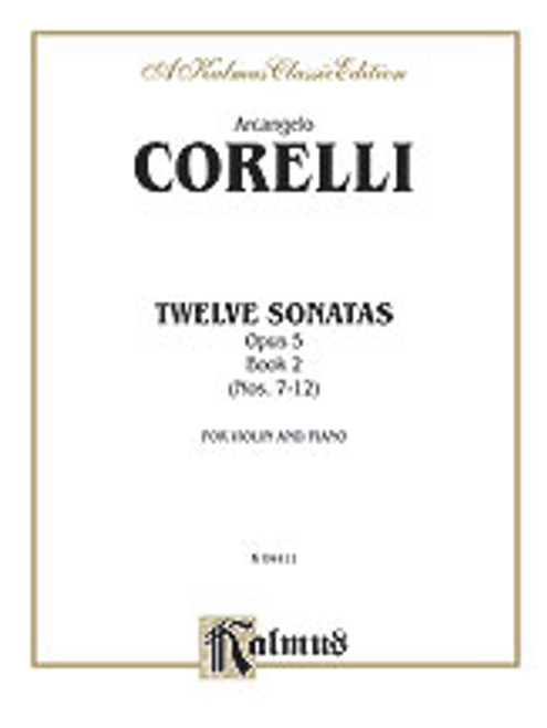 Corelli, Twelve Sonatas, Op. 5, Volume II [Alf:00-K04411]