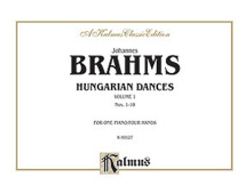 Brahms, Hungarian Dances, Volume I [Alf:00-K09527]