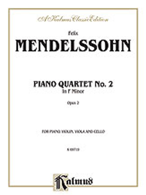 Mendelssohn, Piano Quartets, Op. 2 [Alf:00-K09719]
