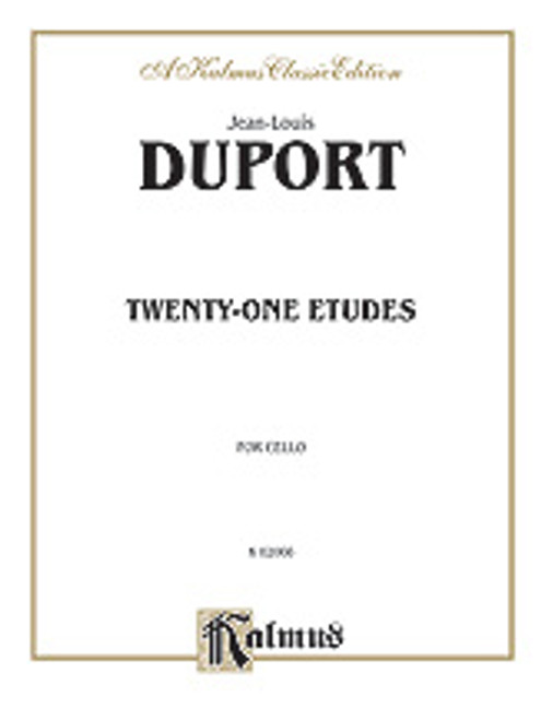 Duport, Twenty-one Etudes [Alf:00-K02066]