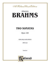 Two Sonatas, Opus 120 [Alf:00-K04310]