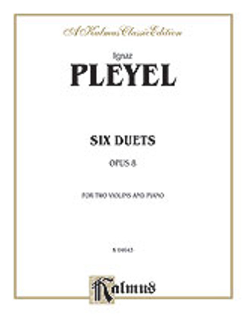 Pleyel, Duets, Op. 8 [Alf:00-K04643]