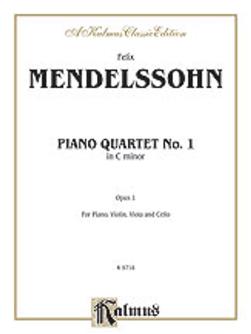 Mendelssohn, Piano Quartet, Op. 1 [Alf:00-K09718]
