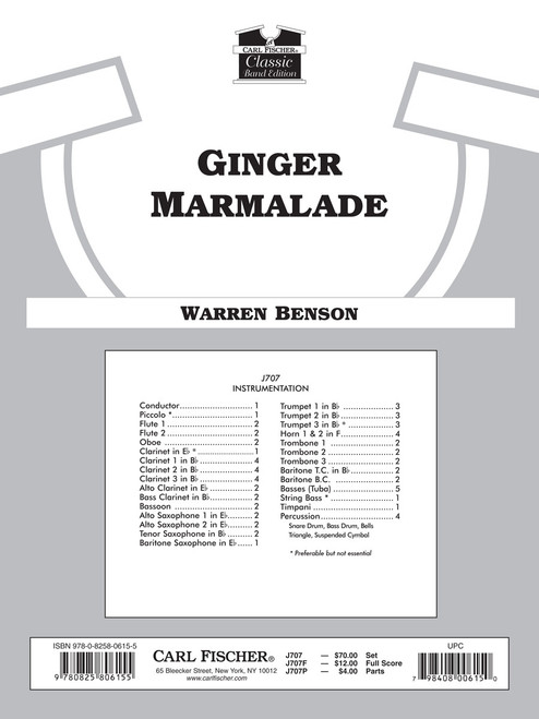 Ginger Marmalade [CF:J707F]