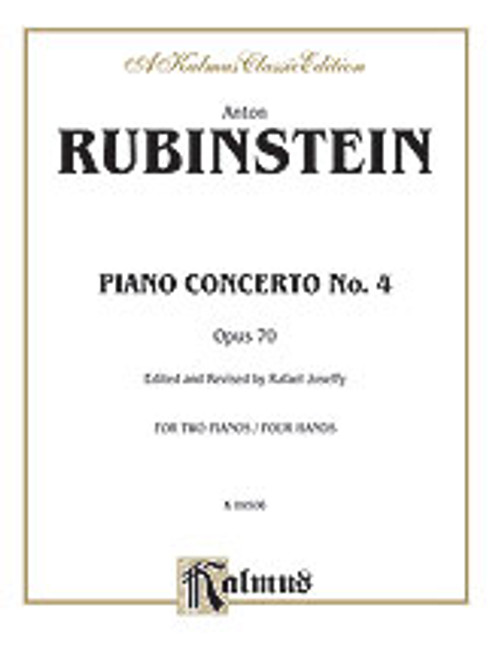 Rubinstein, Piano Concerto No. 4, Op. 70 [Alf:00-K09506]