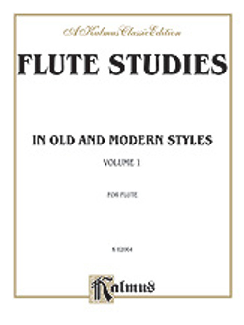 Flute Studies in Old and Modern Styles, Volume I [Alf:00-K02064]