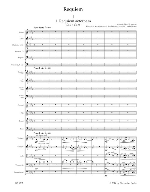 Requiem op. 89 [Bar:BA9582]