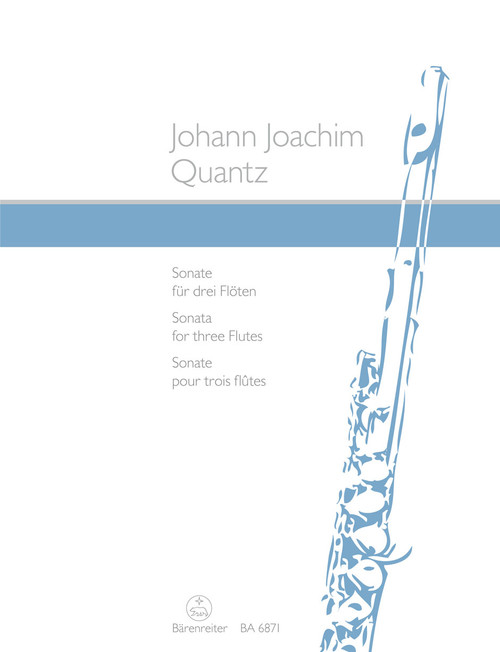 Sonata for three Flutes [Bar:BA6871]