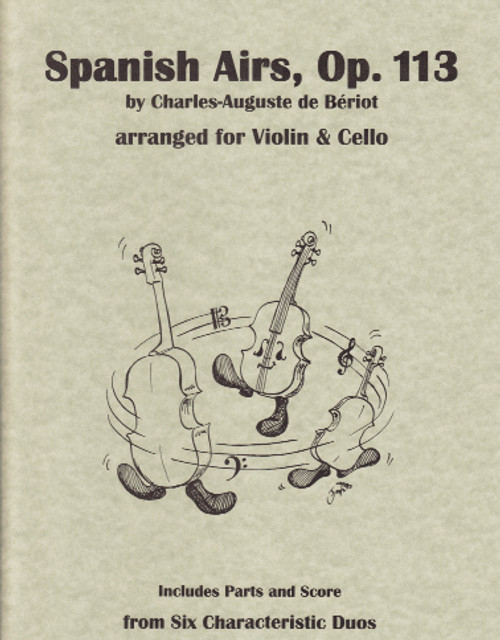 Six Spanish Airs - Duets for Violin & Cello [LR:10820]