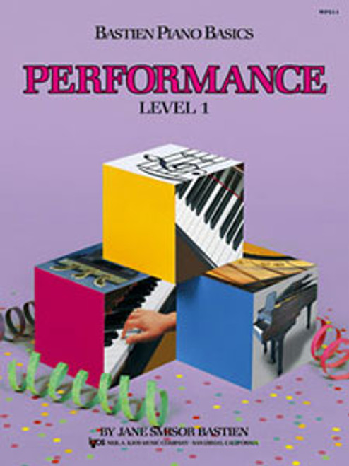 BASTIEN PIANO BASICS, LEVEL 1, PERFORMANCE [KJOS:WP211]