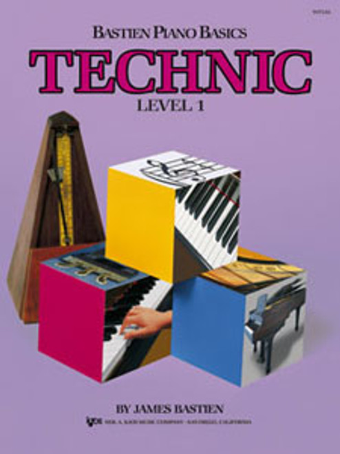 BASTIEN PIANO BASICS, LEVEL 1, TECHNIC [KJOS:WP216]