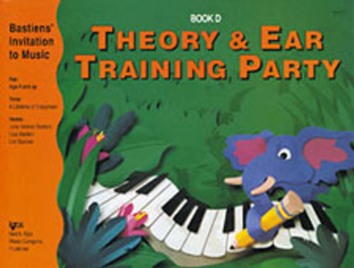 Bastien,THEORY & EAR TRAINING PARTY BOOK D [KJOS:WP277]
