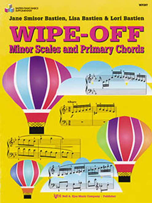 BASTIEN,WIPE OFF: MINOR SCALES & PRIMARY CHORDS [KJOS:WP297]