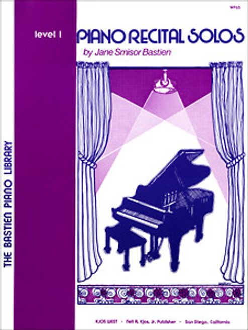 BASTIEN,PIANO RECITAL SOLOS, LEVEL 1 [KJOS:WP65]