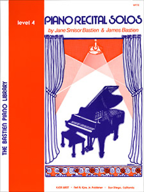 BASTIEN,PIANO RECITAL SOLOS, LEVEL 4 [KJOS:WP78]
