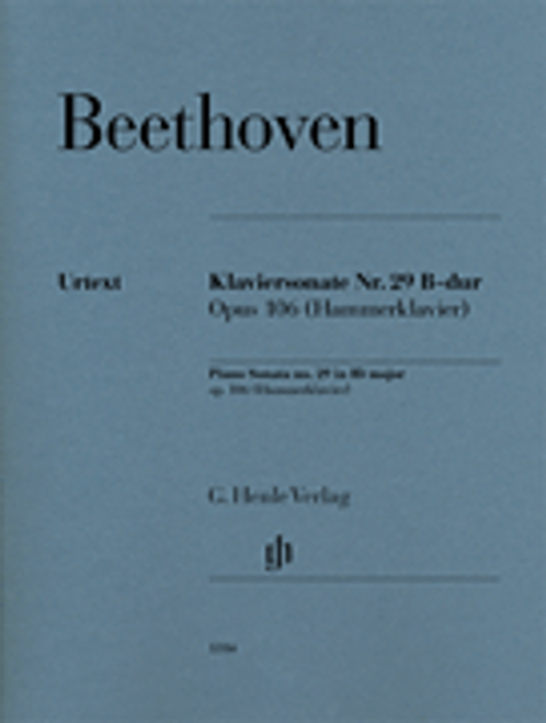 Ludwig van Beethoven,Piano Sonata No. 29 in B-flat Major, Op. 106 (Hammerklavier) [HL:51481314]