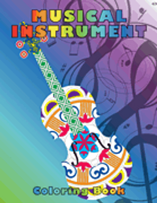 Musical Instrument Coloring Book [HL:198757]