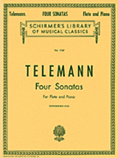 Telemann, Four Sonatas [HL:50261540]