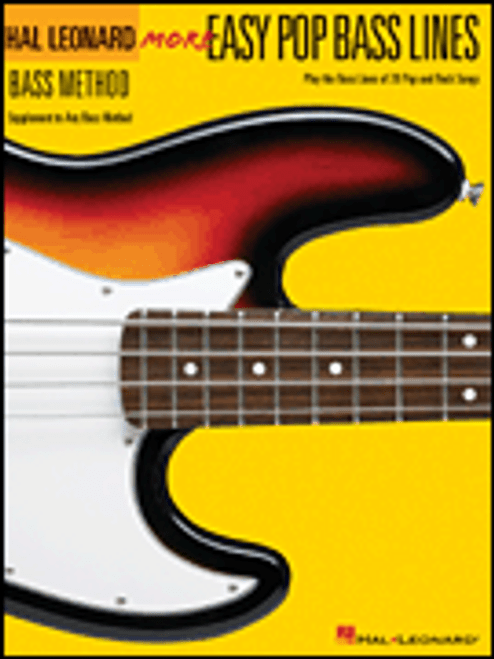 More Easy Pop Bass Lines[HL:695819]