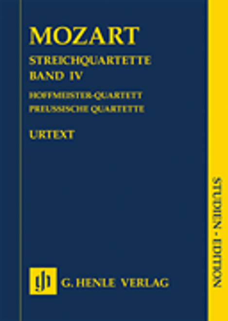 Mozart, String Quartets Volume Iv (4) Study Score[HL:51487123]