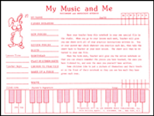 Teaching Aids, My Music & Me - Primary Manuscript and Assignment Diary [HL:372302]