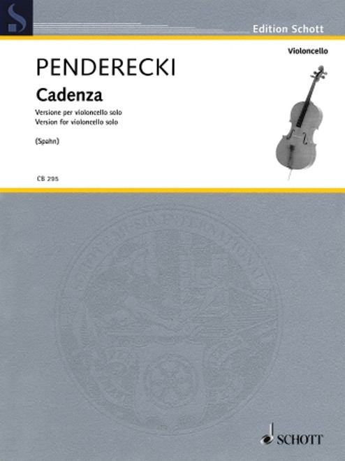 Cello - Penderecki - Cadenza [HL: 49046301]