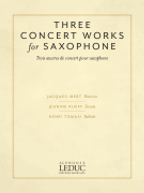 Three Concert Works for Saxophone [HL:50602242]