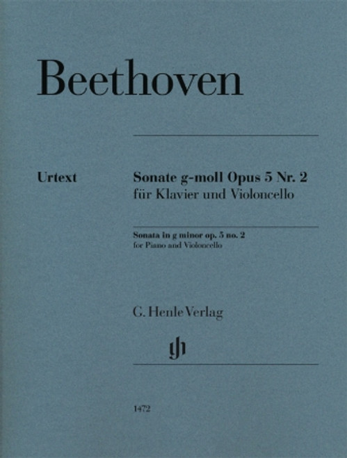 Beethoven:Cello Sonata in G Minor, Op. 5, No. 2[HL:51481472]