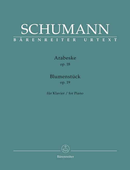 Arabeske op. 18 / Blumenstück op. 19 for Piano [Bar:BA10865]