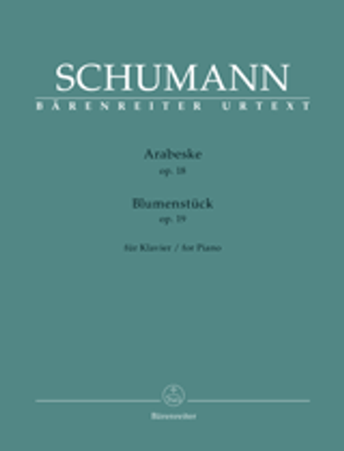 Schumann, Arabesk op. 18 & Blumenstuck op. 19 [BA10865]