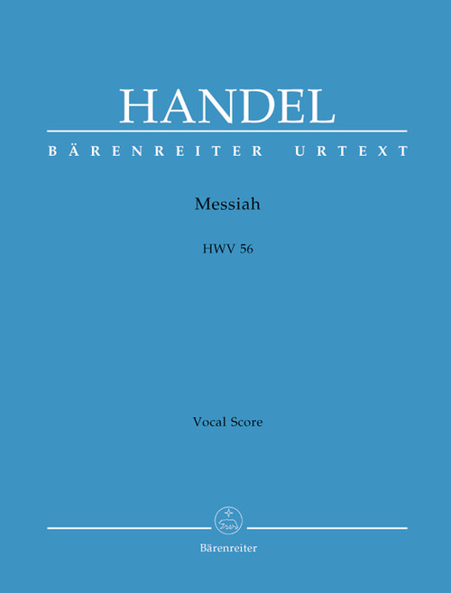 Händel, Georg Friedrich Messiah HWV 56 Oratorio in Three Parts ENGLISH ONLY [Bar:BA4012-73]