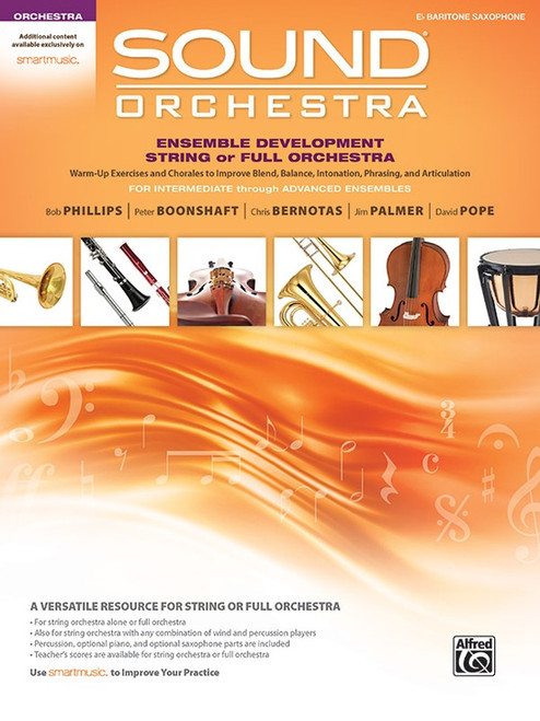 Sound Orchestra: Ensemble Development String or Full Orchestra: Baritone Saxophone Book [Alf:49807]