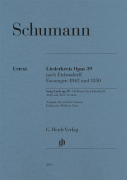 Song Cycle Op. 39, On Poems by Eichendorff [HL:51481563]