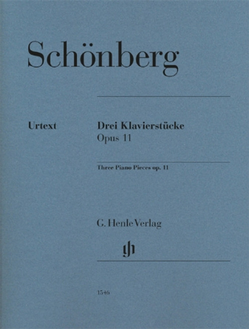 Schoenberg, Three Piano Pieces Op. 11 [HL:51481546]