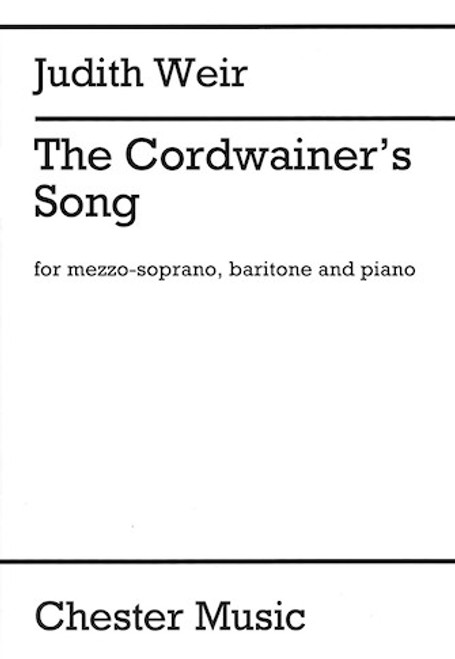 Weir, The Cordwainers' Song for Mezzo-Soprano, Baritone & Piano [HL:00281174]
