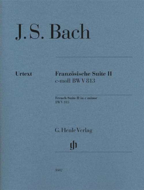 Bach, French Suite II in C Minor BWV 813 Revised Edition [HL:51481602]